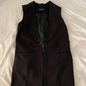 TopShop Black Vest